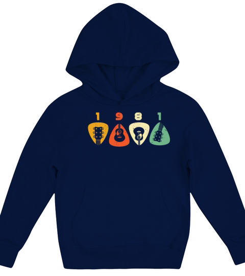 1981 Birthday Pick TShirt 40th Birthday Shirt Born Kids Hoodie