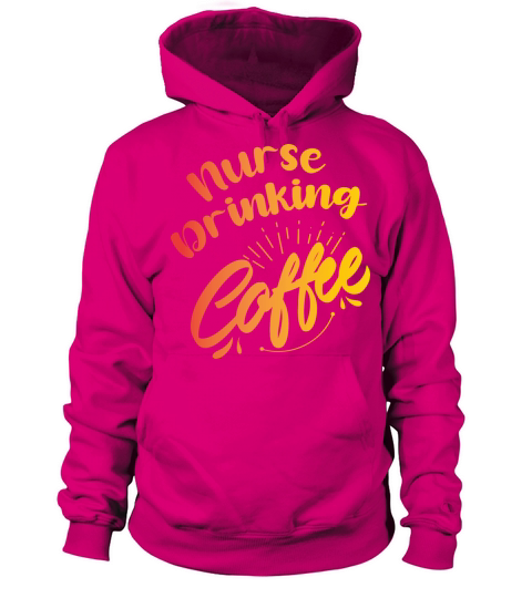 nurse drinking coffee Women's Hoodie