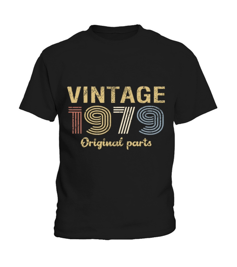 vintage 1979 original parts vintage hipster Kids T-Shirt