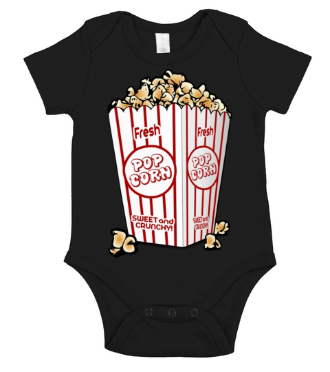 Popcorn Short Sleeve Baby One-Piece