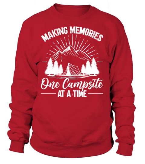 Camping Tent Mountain Making Women's Sweatshirt