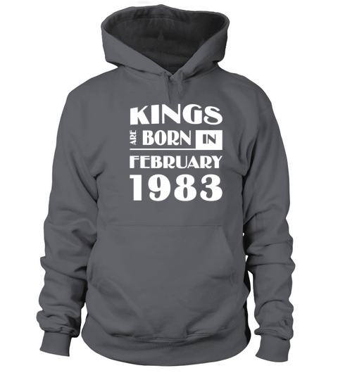 Kings are born in February 1983 Women's Hoodie