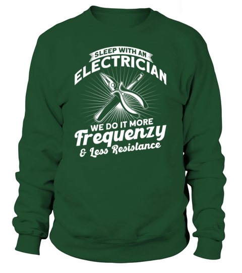 Professional Electrician Electricial Worker Women's Sweatshirt