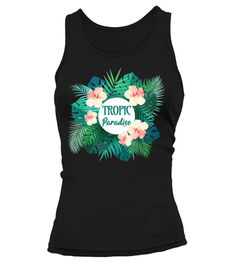 Flowers and blossoms in tropical paradise Women's Tank Top