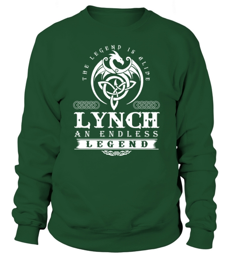 LYNCH The Legend Is Alive LYNCH An Endless Legend ColorWhite Sweatshirt Unisex