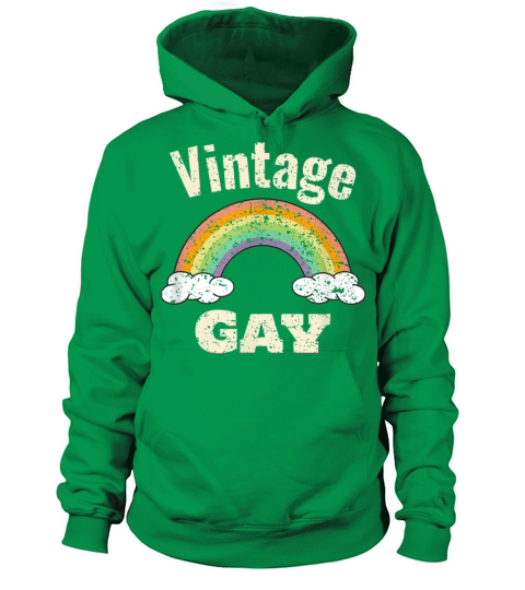 Vintage Gay LGBT Retro Gay Pride Month Funny LGBTQ Men's Hoodie