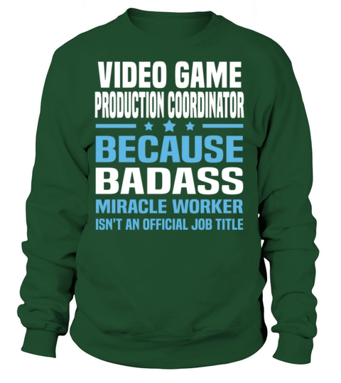 Video Game Production Coordinator Women's Sweatshirt