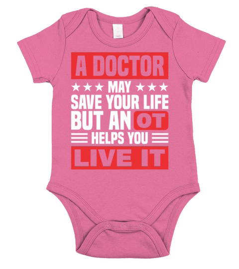 Occupational Therapy Gifts for Occupational Short Sleeve Baby One-Piece