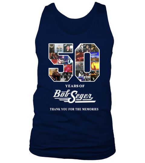 50 Years Of Bog Seger Thank You For The Memories - Ladies V-Neck Tank Top Unisex