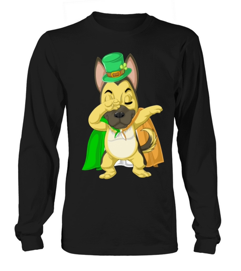 Dabbing german shepherd Women's Long Sleeve