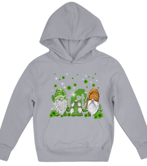 official three gnomes happy St. Patricks Day shirt Kids Hoodie