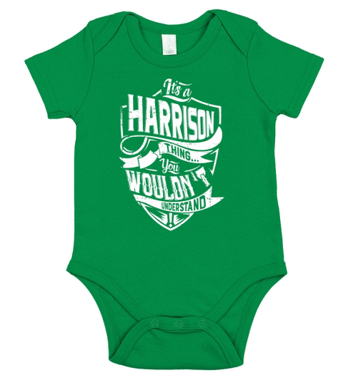 HARRISON Thing You Wouldnt Understand Short Sleeve Baby One-Piece