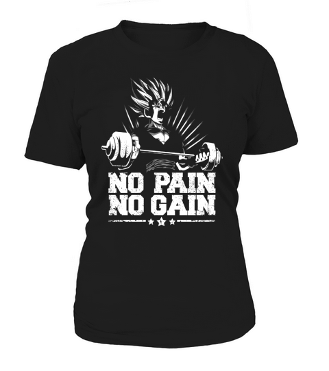 Gohan Super Saiyan No Pain No Gain T-Shirt Women's T-Shirt