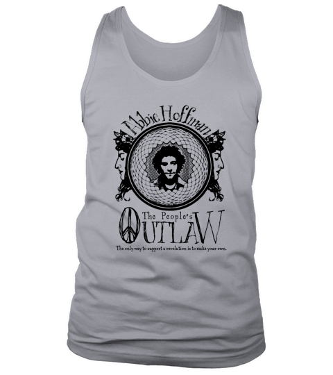 Abbie Hoffman Chicago 7 Trial Steal This Book Yippie Politics Tank Top Unisex