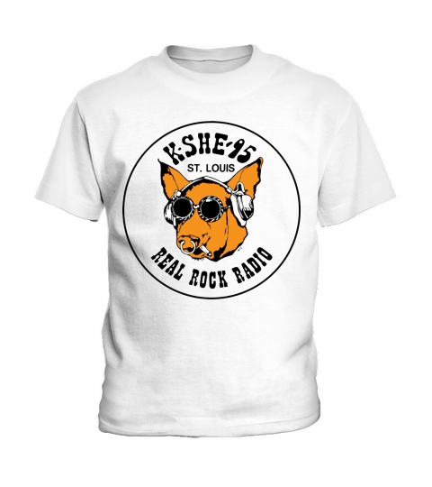 K-SHE 95 Real Rock Radio Kids T-Shirt