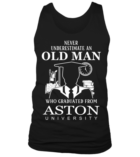 An Old Man graduated from Aston University Tank Top Unisex