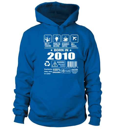 Born In 2010 Women's Hoodie