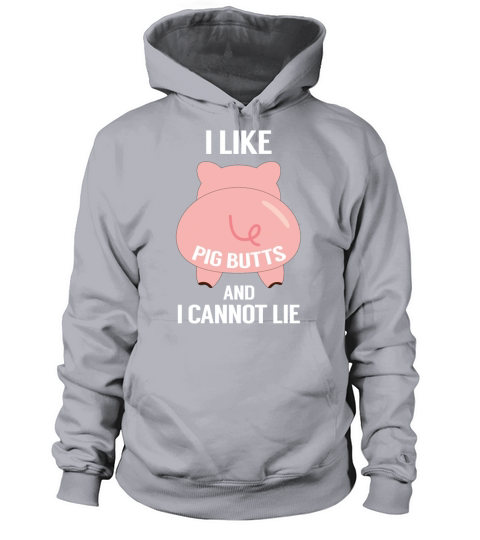 I Like Pig Butts Funny BBQ Pork Lover Grill Gift Women's Hoodie
