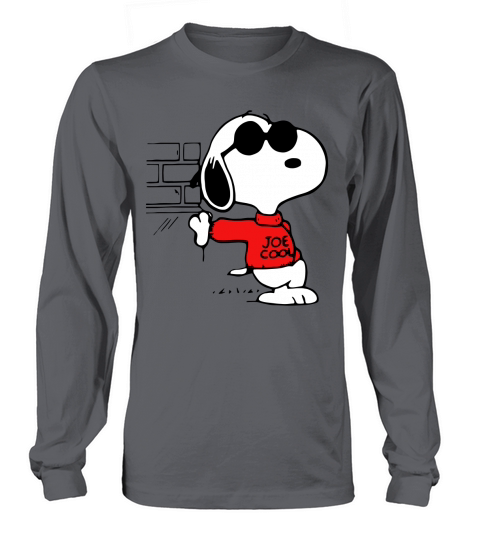 Joe Cool  Snoopy Long sleeved Unisex