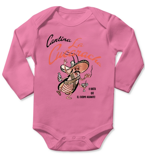 Lucky Brand La Cucaracha Long Sleeve Baby One-Piece
