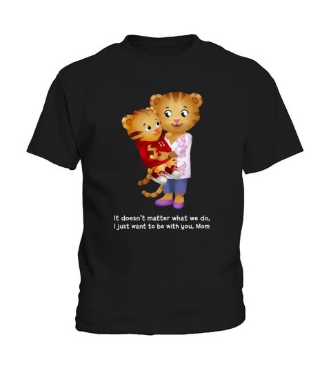 Daniel And Mom Tiger Kids T-Shirt