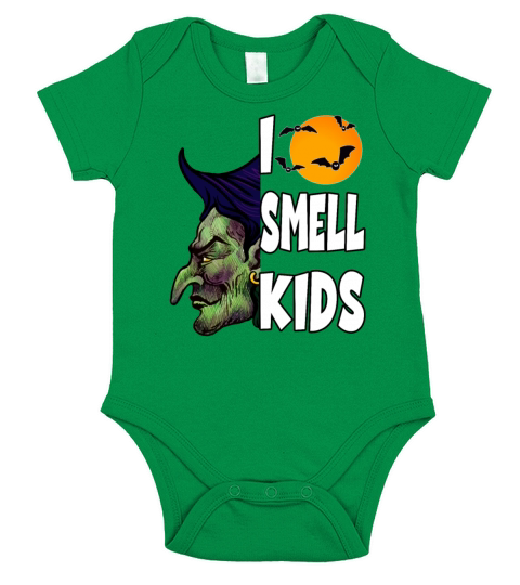 I Smell Kids for a Women Short Sleeve Baby One-Piece