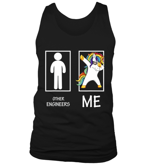 Other Engineers Me Unicorn Dabbing shirt - Coffee Mug (colored) Tank Top Unisex