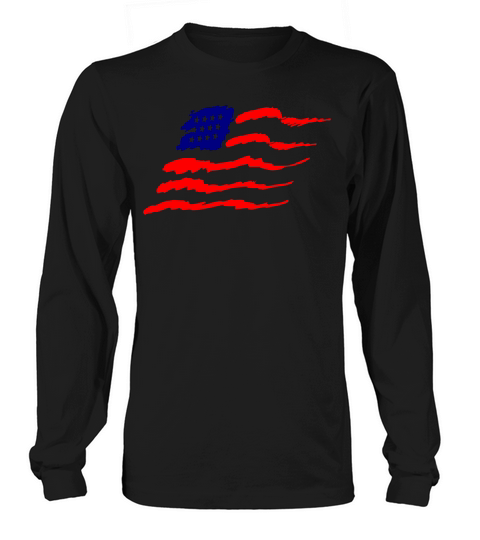american flag Women's Long Sleeve