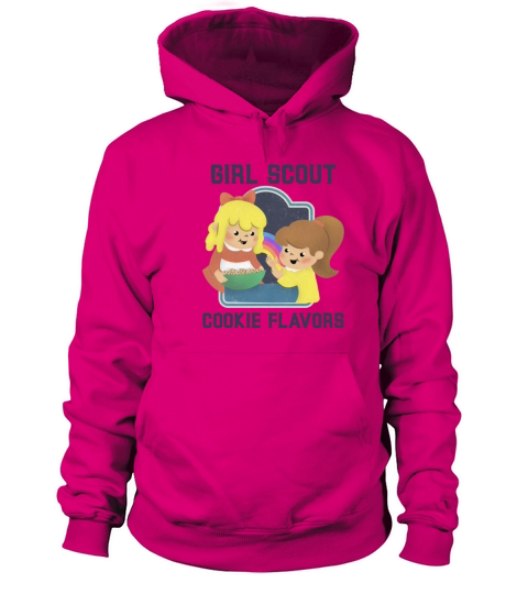 Girl Scout Cookie Flavors Women's Hoodie
