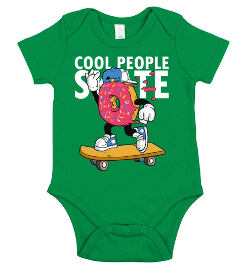 Skateboarder Quote for Skateboard Skaters Short Sleeve Baby One-Piece