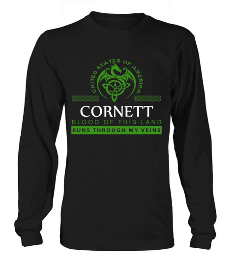Keep Calm and Let CORNETT Handle it. Gift T-Shirt Long sleeved Unisex