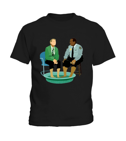 Mr Rogers Officer Clemmons Pool Kids T-Shirt