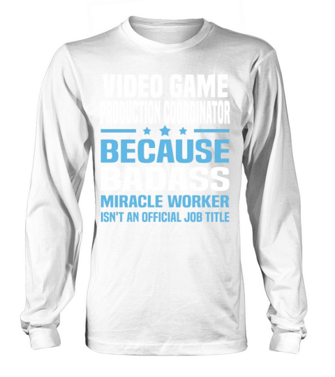 Video Game Production Coordinator Women's Long Sleeve