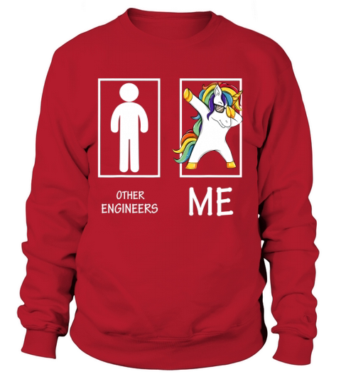 Other Engineers Me Unicorn Dabbing shirt - Coffee Mug (colored) Sweatshirt Unisex