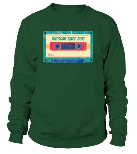9 th Birthday Celebration Gift Awesome Since 2011 Women's Sweatshirt