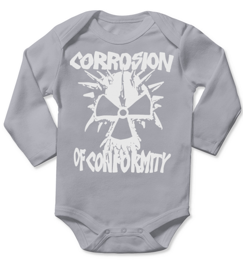 Corrosion Of Conformity Old School Logo T-Shirt Long Sleeve Baby One-Piece