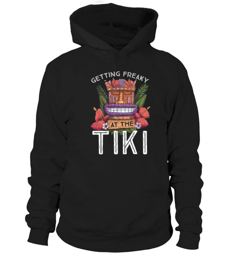 Getting Freaky At The Tiki Luau Party Hawaii Women's Hoodie