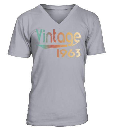 Vintage Style 1963 Men's V-Neck T-shirt