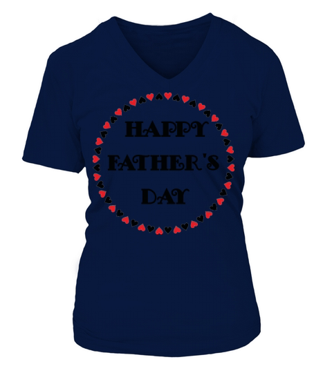 HAPPY FATHER S DAY Women's V-Neck T-shirt