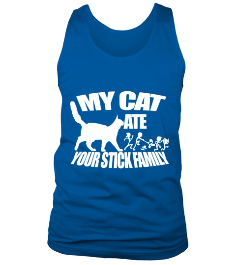 CAT Ate Your Stick Family Men's Tank Top