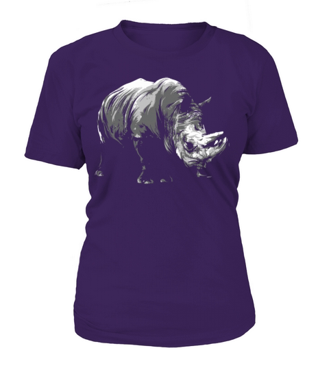 Rhino Save Rhinoceros Protect Wild Animal Wildlife Women's T-Shirt