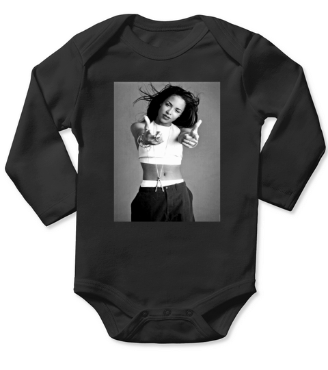 Aaliyah Vintage Style Long Sleeve Baby One-Piece