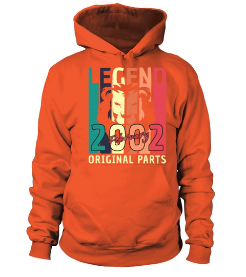 2002 February Original Retro Gift Men's Hoodie