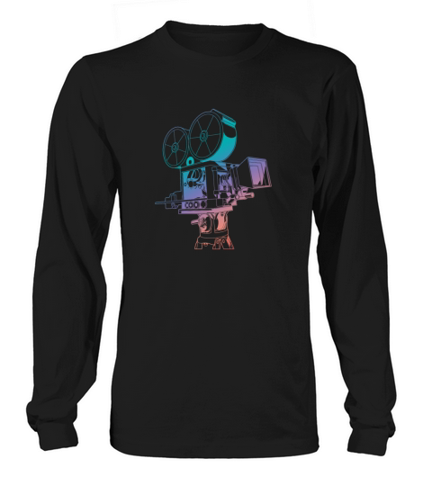 Vintage Video Camera Women's Long Sleeve