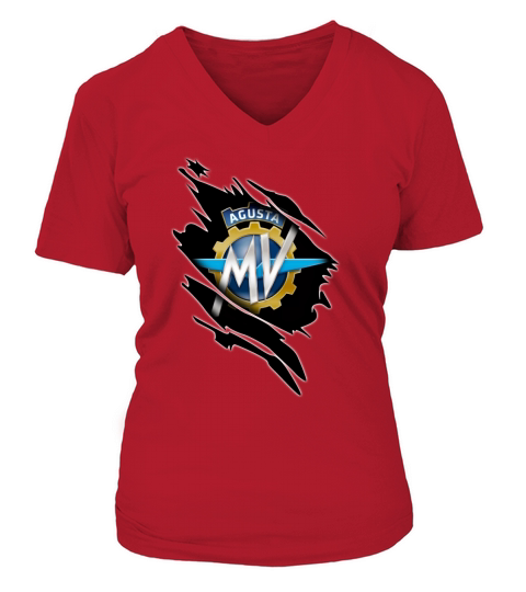 MV AGUSTA CA V-neck T-Shirt Woman