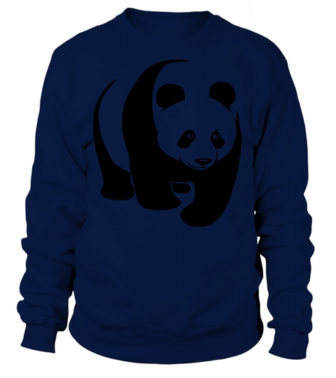 panda teddy bear face cute animal save Women's Sweatshirt