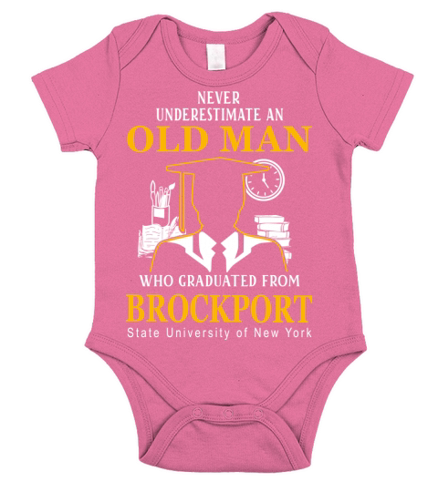 State University of New York  College at Brockport Short Sleeve Baby One-Piece