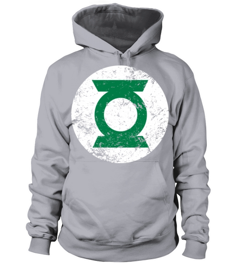 Justice League Green Lantern Logo Vintage Women's Hoodie