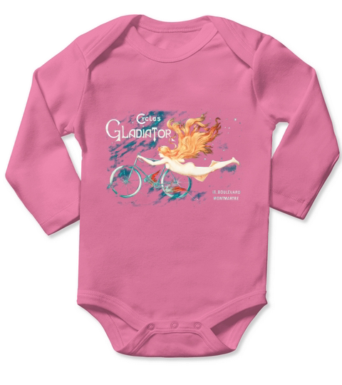 Gladiator Cycling Company Long Sleeve Baby One-Piece