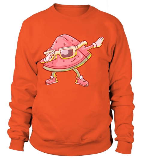 Watermelon Dabbing Kawaii Men's Sweatshirt
